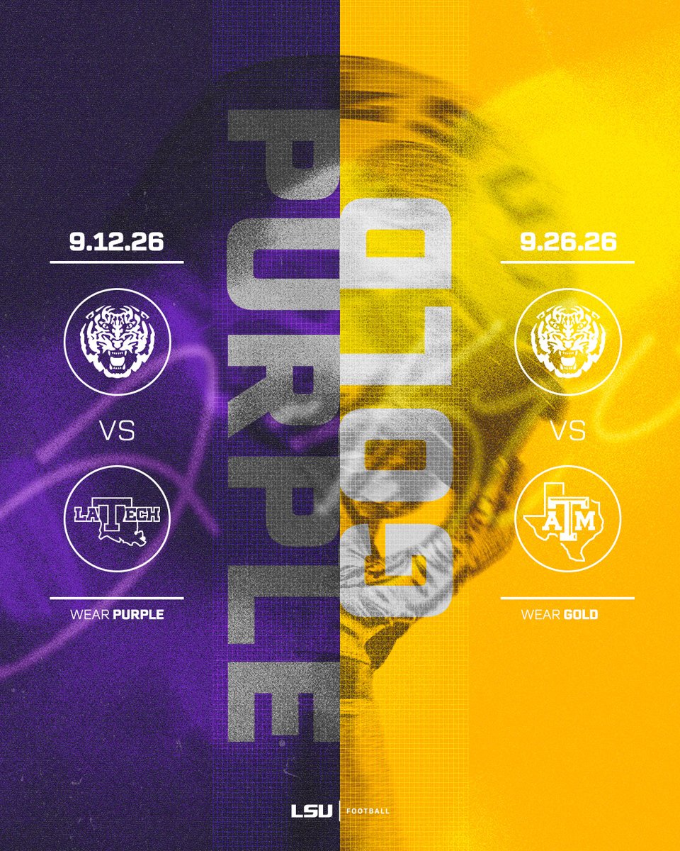 LSU Football tweet media
