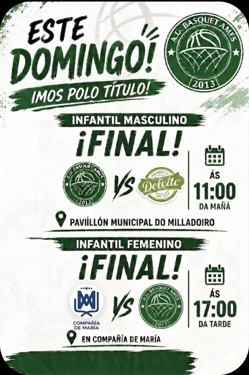 adbasquetames's tweet photo. Forza Ames!!!!💪🏻💪🏻 https://t.co/Wi8Wvpkj8G