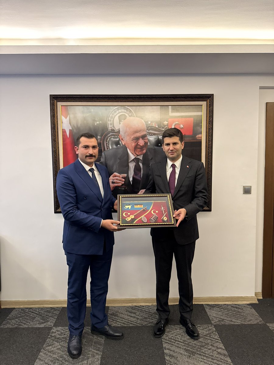MehmetaAlper's tweet photo. Azerbaycan Ülkü Ocakları olarak, Ülkü Ocakları Genel Başkanımız Sayın Ahmet Yiğit Yıldırım’ı ziyaret ederek emir ve talimatlarını aldık.
Sayın Genel Başkanımızın Can Azerbaycan’daki tüm soydaşlarımıza selamlarını iletti. https://t.co/HOHXHNrdje