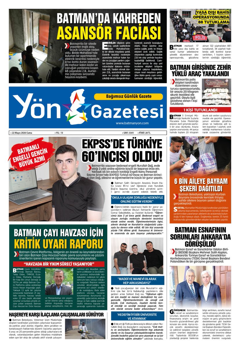 Batman Yön Gazetesi tweet media