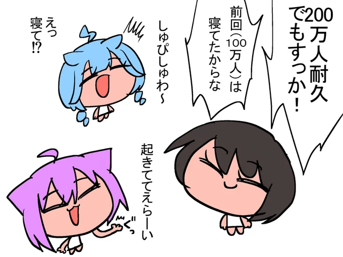 #大空スバル200万人 #プロテインザスバル
・200万人おめでとうございます!🥳 
