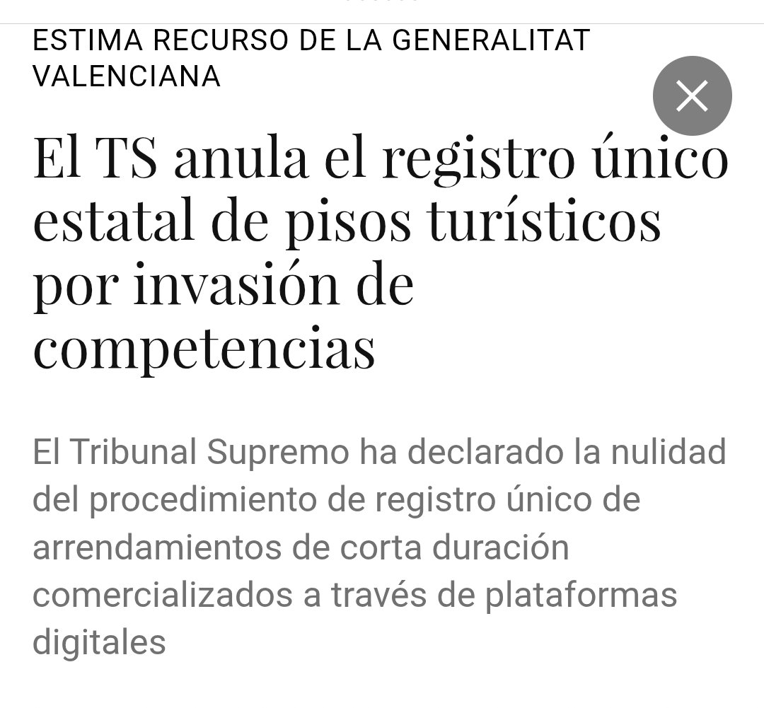 Vivienda Vacacional Legal tweet media