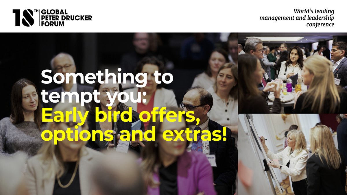 Global Drucker Forum tweet media