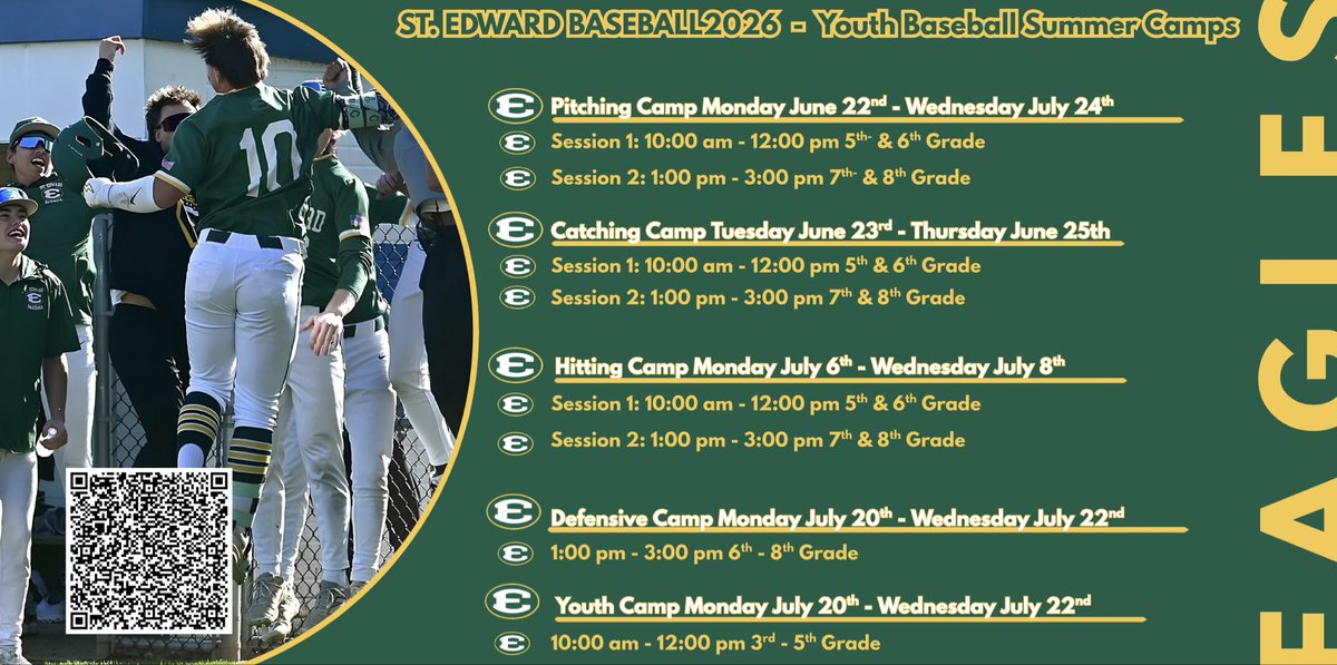 St. Edward Baseball tweet media