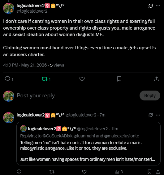 logicalclover2♀️👩°\/° tweet media