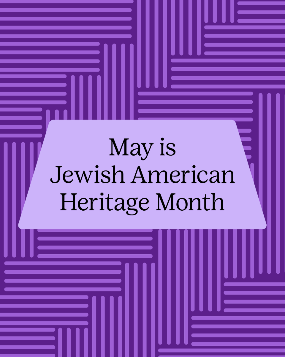 GSHNC's tweet photo. May marks #NationalJewishAmericanHeritageMonth! 🌟 A time to highlight the history, culture, and contributions of Jewish Americans. https://t.co/w9KDeVHdl5