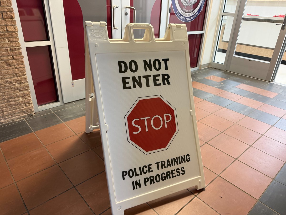 GarlandPD's tweet photo. Training days are some of the most important days. Our officers regularly train alongside our fire department during simulated emergency drills inside a school.

These realistic scenarios help us improve communication, and strengthen coordination between agencies so we can work together effectively during critical incidents.

Preparation matters. Through ongoing training and strong partnerships, we remain committed to readiness and helping keep our community safe.

#firstresponders #servingourcommunity #garlandtx