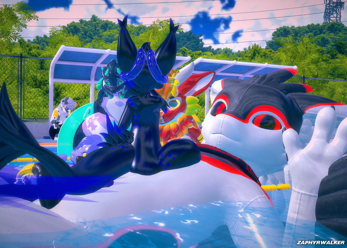 ZapyZapZap's tweet photo. Lovely squeaks! ❤️ hosting the movie meet tonight 

I host 3 to 4 meets a week on #VRChat feel free to join the community with over 2000 members ⭐️ https://t.co/eA0sk3135G https://t.co/OO8cQR0VeU