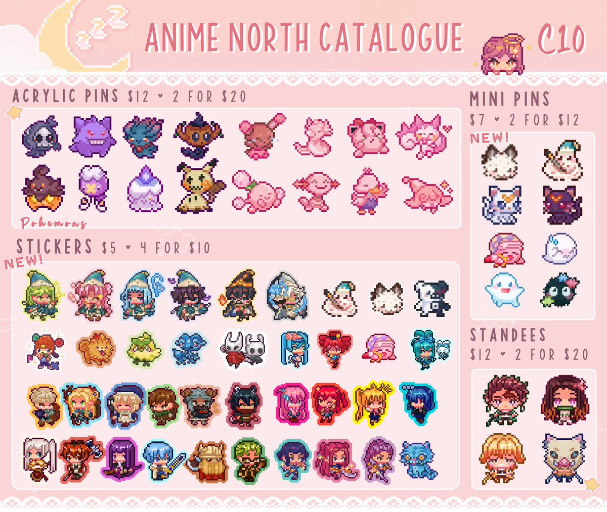 crea 🌙 ᶻ 𝗓 𐰁 Anime North C10 | vgen open tweet media