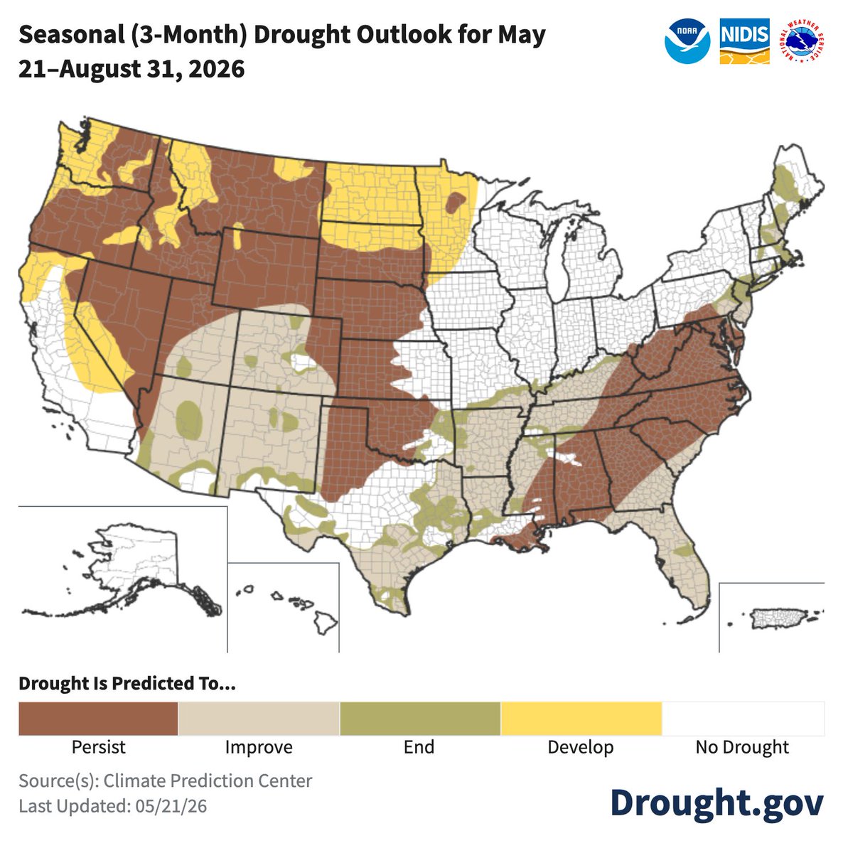 NIDIS Drought.gov tweet media