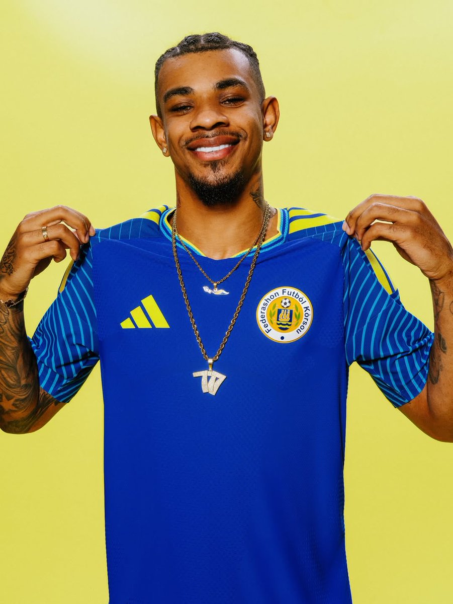 Curaçao's new home shirt for the World Cup 🇨🇼