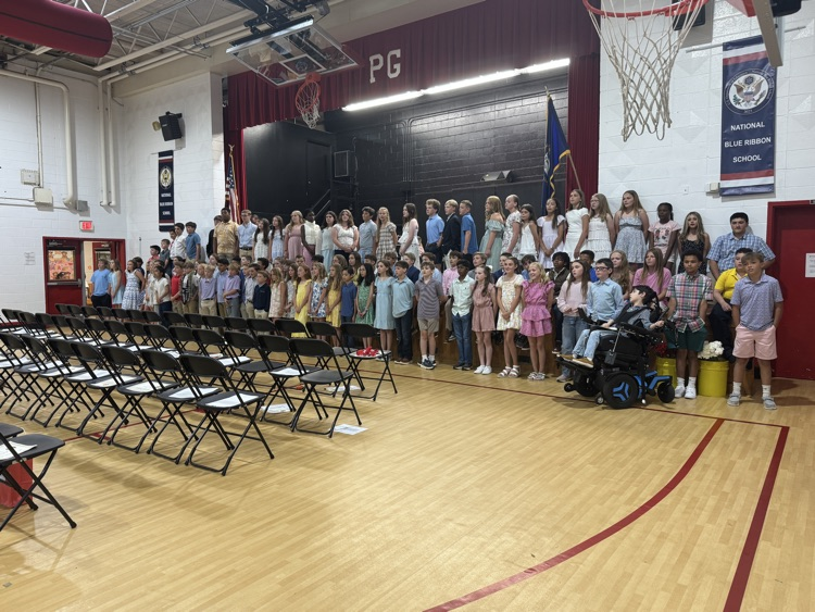 PotterGrayPride's tweet photo. And just like that, our 5th graders are officially graduates of Potter Gray Elementary! We’re so proud of all they’ve accomplished and can’t wait to see them conquer junior high. Once a Potter Gray Panther, always a Panther! https://t.co/N2tnnXn6dF