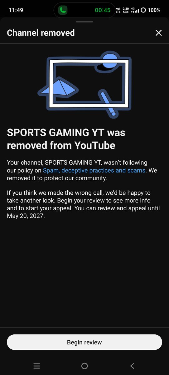 MollaNaush76909's tweet photo. Dear @YouTubeCreators @YouTubeIndia @YouTube my channel “Sports GAMING YT” with 28K subscribers and 6 years of hard work was suddenly suspended without any clear reason. I always tried to follow all guidelines. Please do a manual review and help restore my channel. 🙏 #Ytsupport https://t.co/4b4f6EDo5v