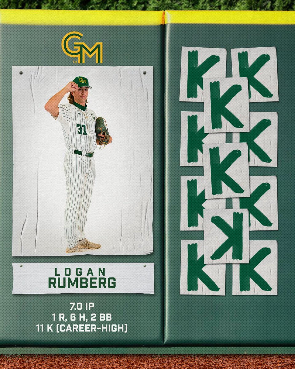 George Mason Baseball tweet media