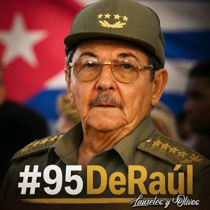 ZucelMustelier's tweet photo. #RaulEsRaúl 🇨🇺🇨🇺🇨🇺Cuba está firme con sus líderes políticos. Aquí no se rinde nadie. https://t.co/pFU6Q7Fbur