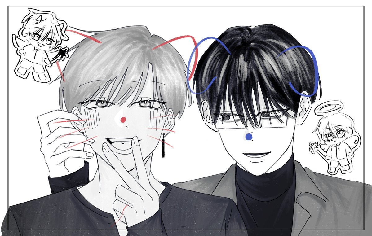 gnichok's tweet photo. พีมันเดื้อนง่ะ #oc https://t.co/5rYpBAEgZV