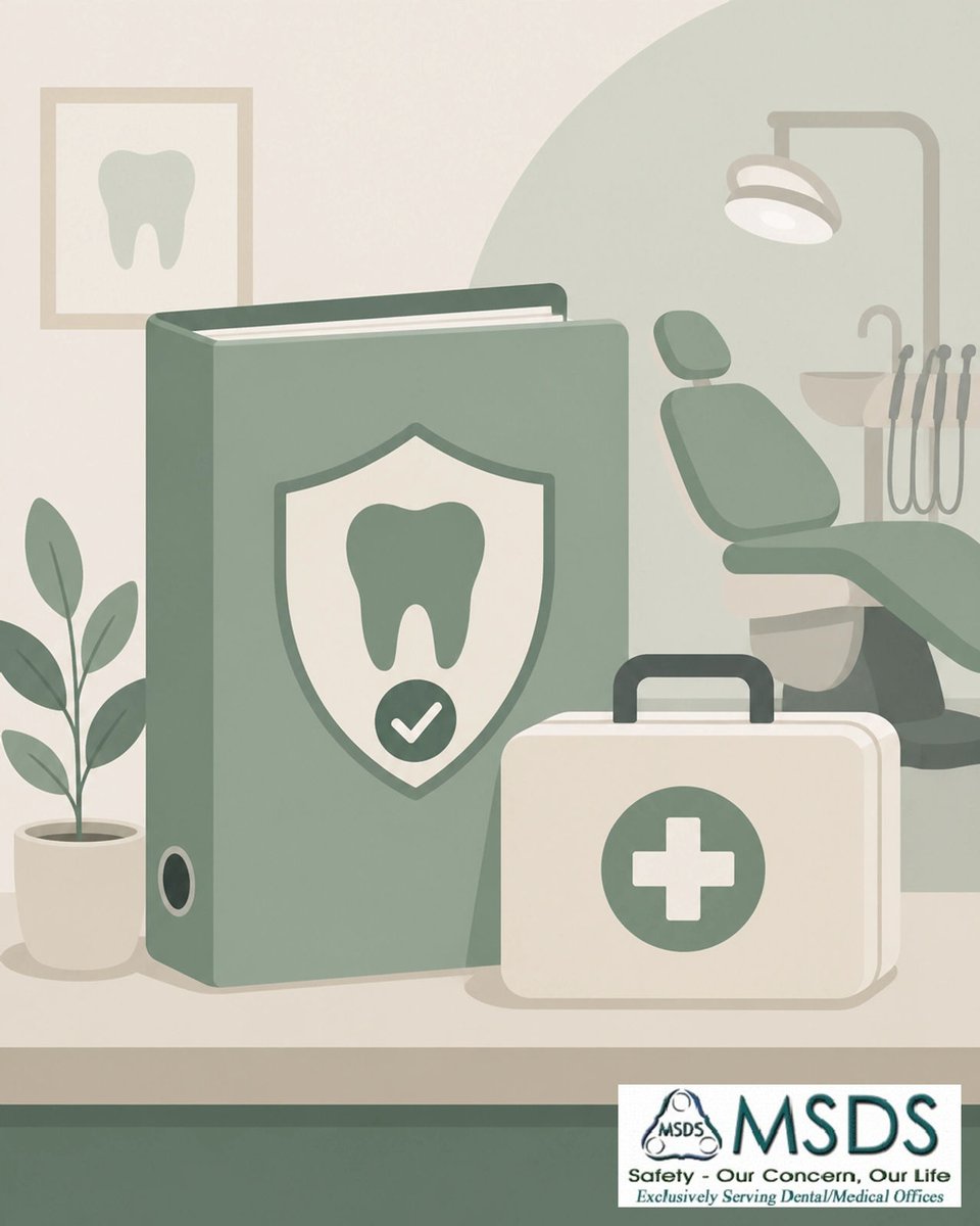 MSDS911's tweet photo. Did you know a single OSHA 'oops' can cost $16,550? An outdated Exposure Control Plan is a common pitfall for dental offices. MSDS keeps your protocols current so you stay compliant and stress-free.

Protect your practice!

#DentalSafety #OSHA #Dentistry #Compliance https://t.co/rWCBtfEalK