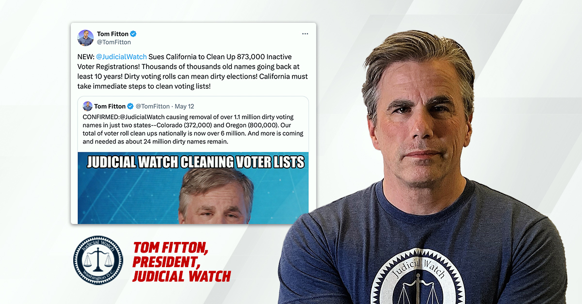 Judicial Watch ⚖️ tweet media