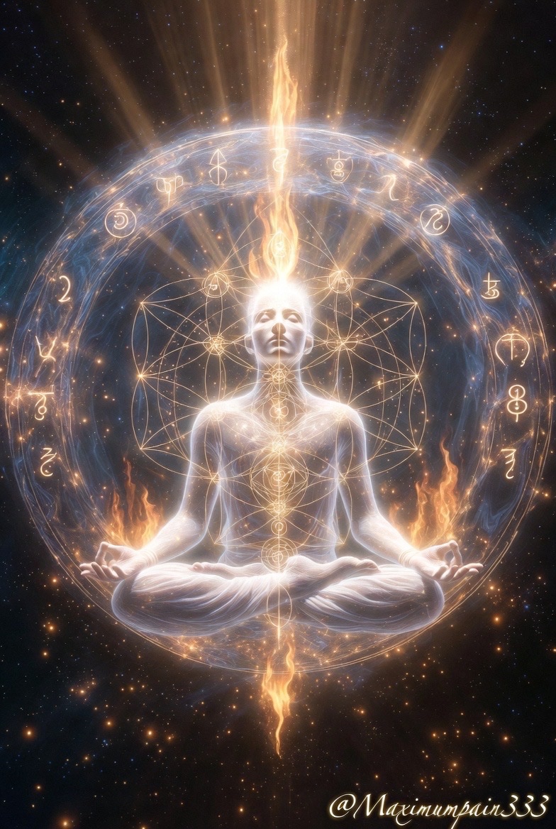 maximumpain333's tweet photo. NOT EVERYTHING WE LABEL AS “DEMONS” CARRIES THE ANCIENT WEIGHT. 

Most are simply parasitic fragments — echoes of unintegrated trauma, distorted thought-forms, and lower-vibrational consciousness seeking resonance to survive. They don’t invade randomly. They attach through open doorways: unresolved fear, simmering rage, addictive patterns, and unhealed emotional wounds.

Yet the deeper truth remains hidden in plain sight: Your energetic field is your ultimate authority. When you raise your frequency, seal your aura, and anchor in divine sovereignty, these entities lose all access. They cannot match what you’ve become.

Visualize this powerful practice:
A radiant pale-silver 12D flame descends from the Divine Source through your crown chakra, cascading through every cell, every meridian, anchoring deep into the crystalline core of Gaia. Then reverse the flow — draw that living flame up your spine like a luminous serpent of light, exploding outward through your crown in a toroidal field of protection.
This is your Scalar Reversal Field. Your energetic firewall.

Speak with Christic command:
“I stand in the Law of One. All frequencies not aligned with Divine Love and Sovereign Light must now dissolve from my field. I am sealed. I am whole. I am Source embodied.”

Feel the shift. The parasites no longer recognize you. Your light doesn’t battle darkness — it outshines, dissolves, and transcends it. 

In this elevated field, clarity reigns. 
Power returns. 
You become untouchable not through force, but through frequency.
You are protected. 
You are sovereign. 
You are free. 

✨🙌🏾💫