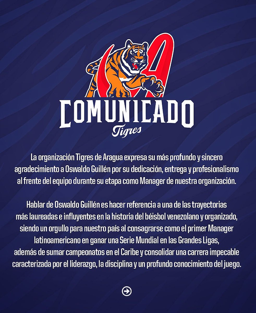 Tigres de Aragua tweet media
