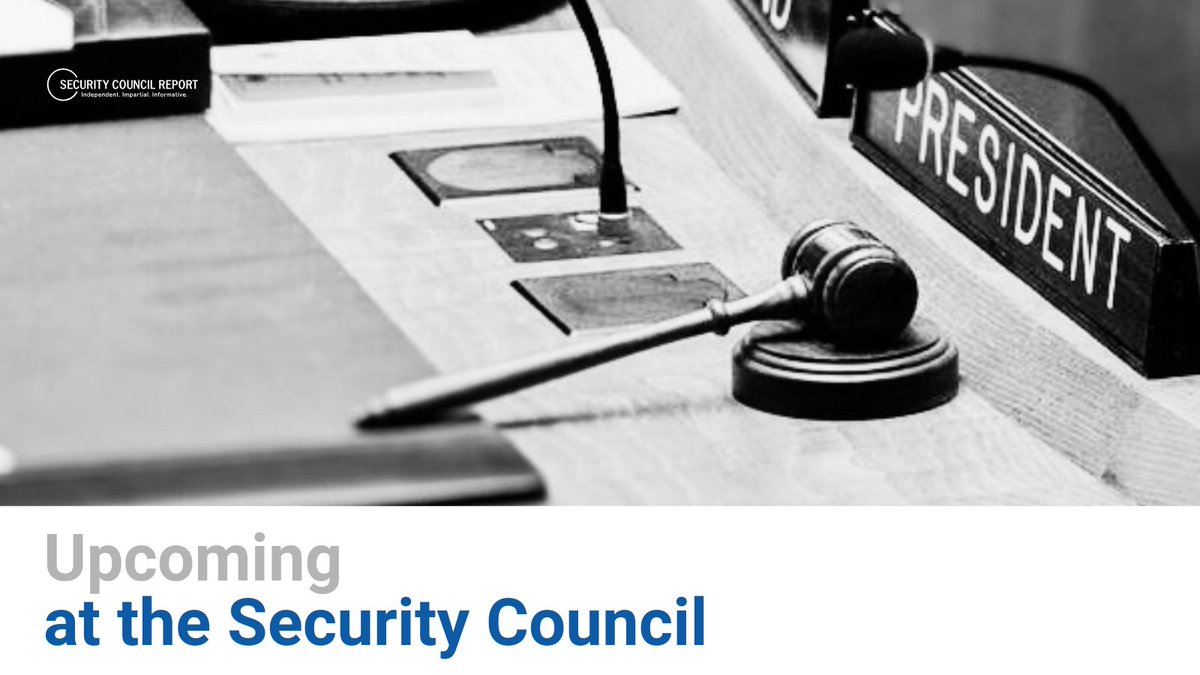 Security Council Report tweet media