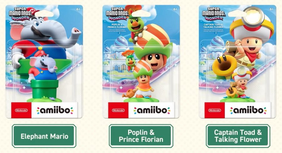 New Super Mario Wonder Amiibo's are on sale at VGP! $22.99 / 16