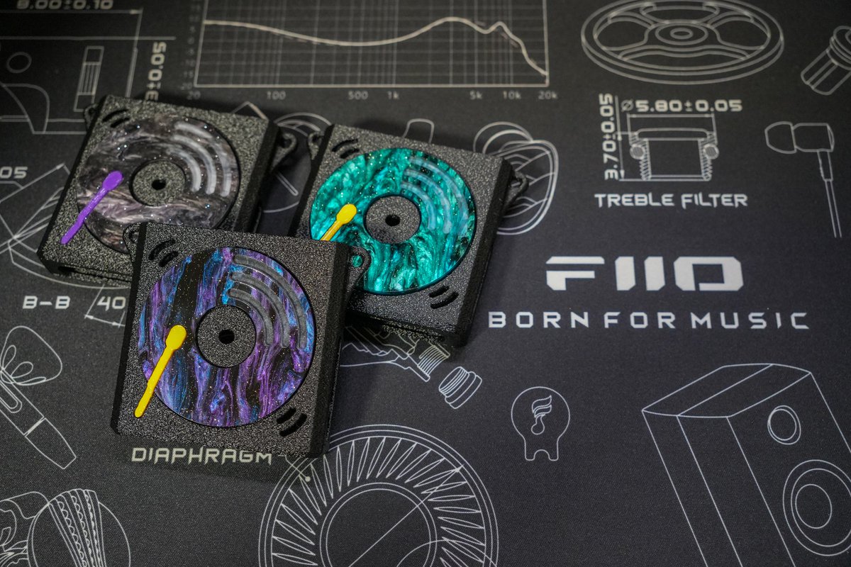 FIIO Snowsky DISCケースのカラバリ増やしてみた👍️💿️📀💿️ #AD5X