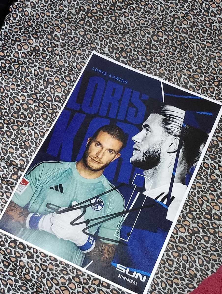 budimwiser's tweet photo. Got my poster ready 
@s04 #loriskarius #LK1 #schalke #bundesliga https://t.co/OhiJpH07Wv