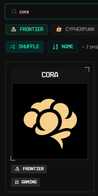 playcora's tweet photo. @colosseum @solana proud to be listed there! CORA keeps on evolving while we wait for the announcement 🔥 https://t.co/R6zCc3jV0O