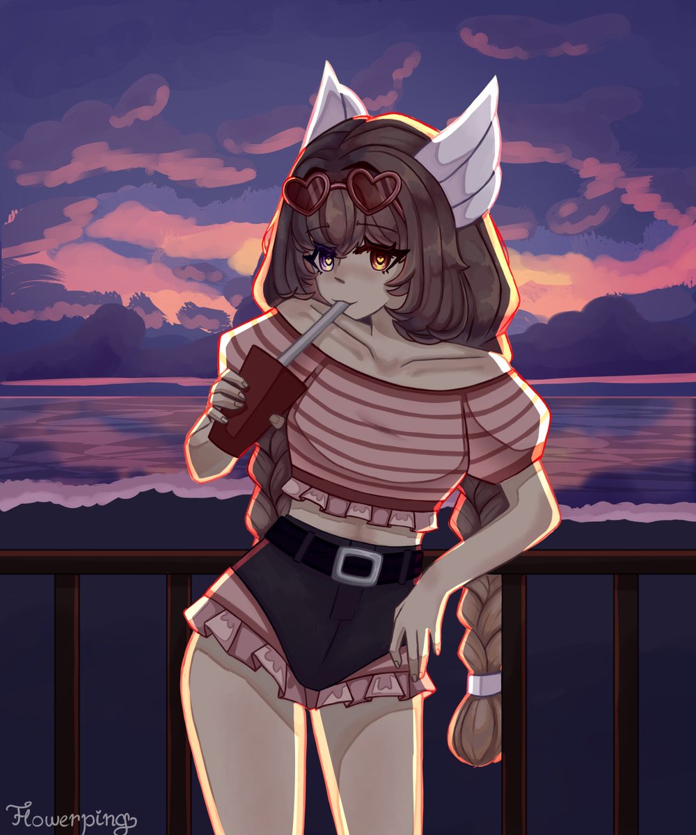 Flowerping ⋆.ೃ࿔*:・ ✧ vgen comms open✧ tweet media