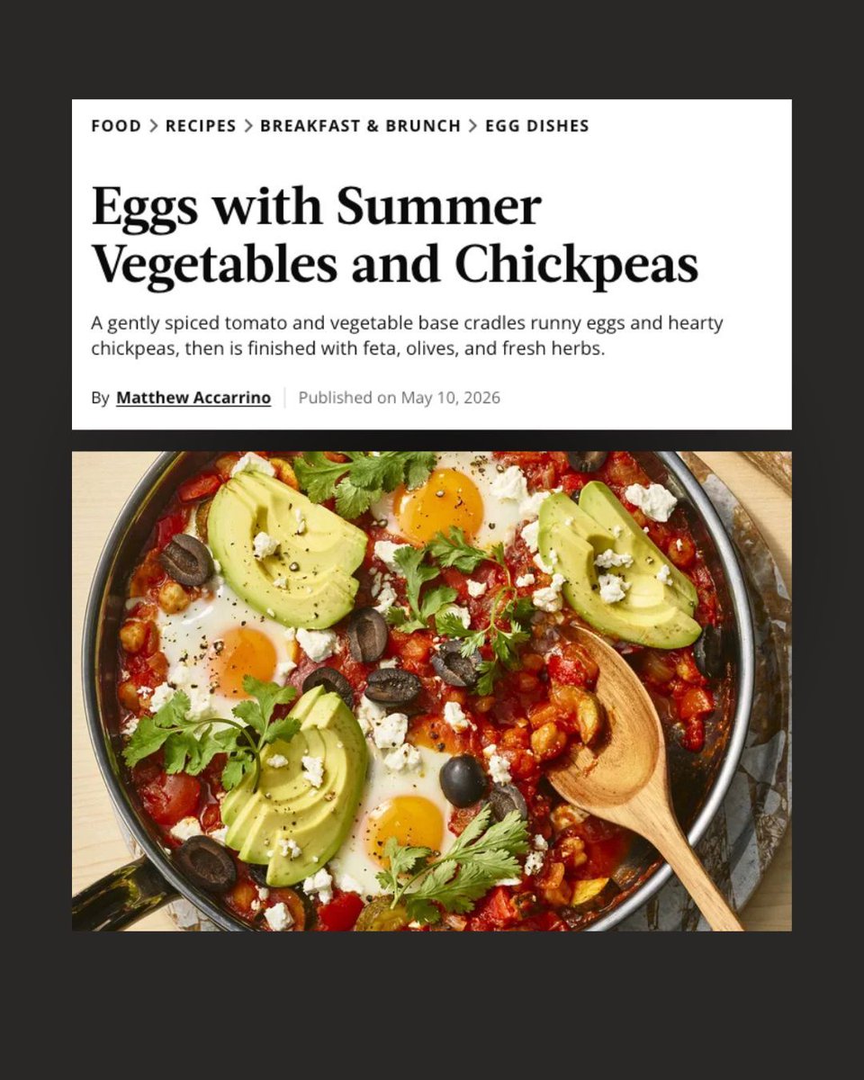 getmichaels's tweet photo. Not only can you use Michael’s of Brooklyn sauce for pasta, you can create this gorgeous summer dish with eggs, vegetables, and chickpeas. Fresh, hearty, and full of flavor 🍅 Check out the recipe! #sauce #recipe #brooklyn https://t.co/eIsNGE7tfI