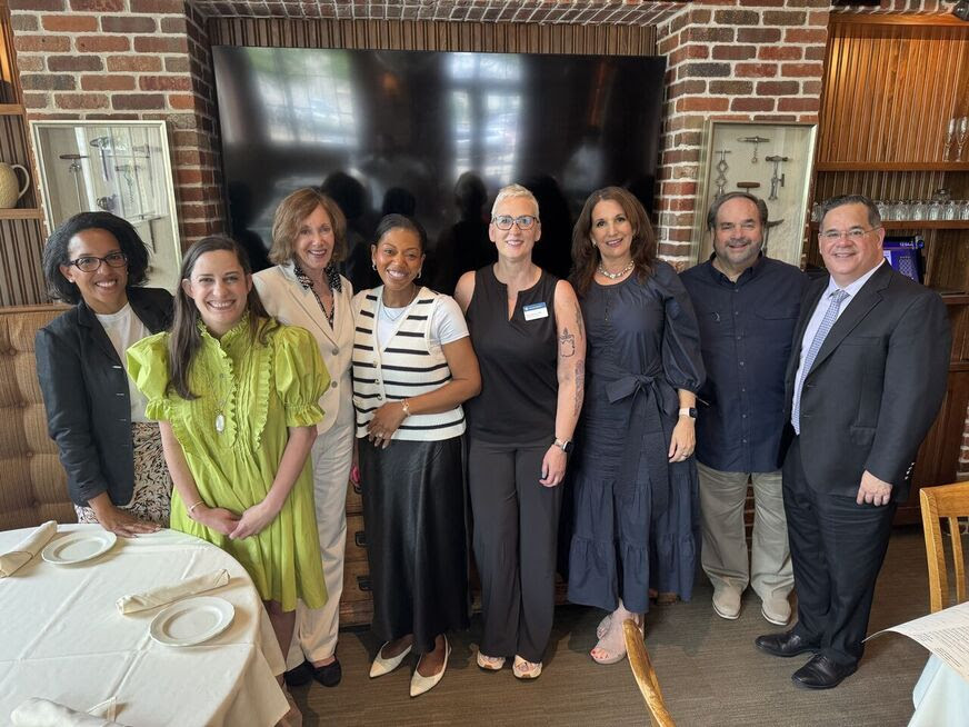 PRSAHouston's tweet photo. Over lunch at Grace’s last week, PRSA Houston’s President’s Academy gathered past chapter presidents for an afternoon of thoughtful conversation, shared perspective, and meaningful connection across generations of leadership. https://t.co/Vn9pwKJuEd