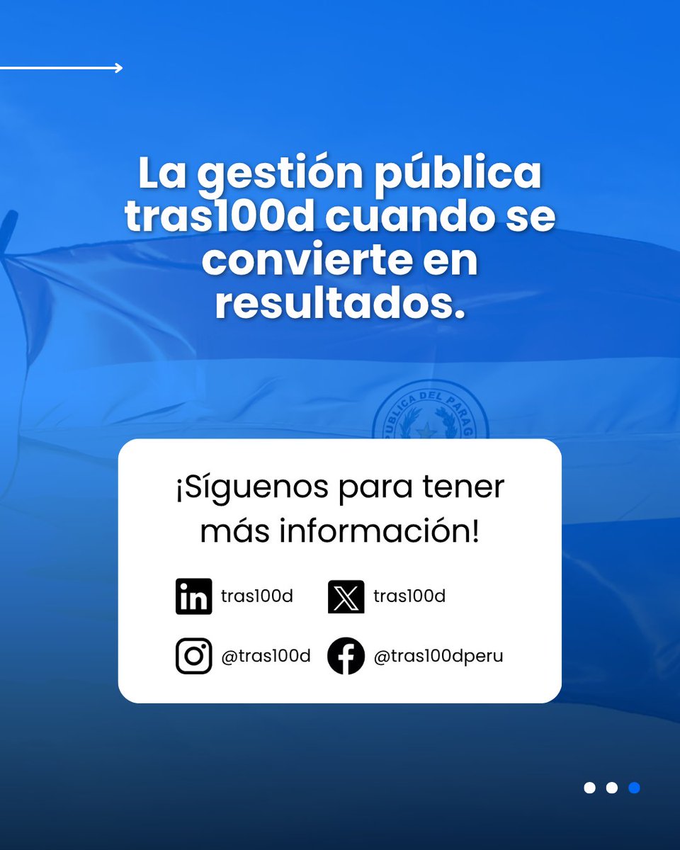 tras100dperu's tweet photo. 🇵🇾 ¿Por qué traba la inversión pública?

No siempre es más presupuesto.
No siempre es más normativa.

Muchas veces es simplemente falta de coordinación. https://t.co/OpQWhO3KmB