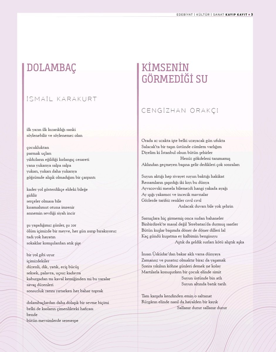 ismailkarakurt_'s tweet photo. Fidancı, ( @Siirpence ) bu kez de, @KayipKayit 'ın 33. sayısında aziz dostum Cengizhan Orakçı ile bir fotoğrafta yan yana koymuş bizi. Varolsun. https://t.co/DwFuaVFhVm
