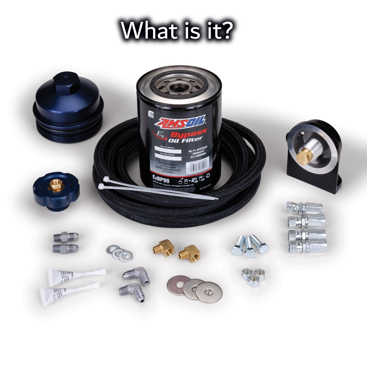 HaldSynOil's tweet photo. 🔥 What Is It? 🔥
In this example it is an AMSOIL Single-Remote Bypass Oil Filter system for the 6.0/6.4L Ford Powerstroke

What does it do? The Bypass Filter system operates by filtering engine oil on a "partial-flow" basis, filtering about 10 percent of the oil pump's flow and traps the small, wear-causing contaminants that the full-flow oil filter is not capable of trapping.

What are the benefits?

• Can Extend Oil Drain Intervals
• Improved Oil Cooling
• Increased Filtration Capacity and Life
• Increased Fluid System Capacity
• Efficient Small Particle and Soot Removal
• Significantly Extended Engine Life
• Equipment Constantly Runs on Cleaner Oil
• Increased Engine Efficiency
• Remove Particles Less Than One Micron

✅ Is this available for other engines?  5.0/5.9/6.7L Cummins, 6.6L Duramax, 6.0/6.4/6.7/7.3L Powerstroke

✅ There are also general use / universal kits available. Yes, these kits can be used on gasoline powered engines.

For more information, visit https://t.co/jWY5ynH5kR

#AMSOIL #MotorOil #Maintenance #Upgrade #EngineCare #Duramax #Cummins #Powerstroke #AmsoilDealer