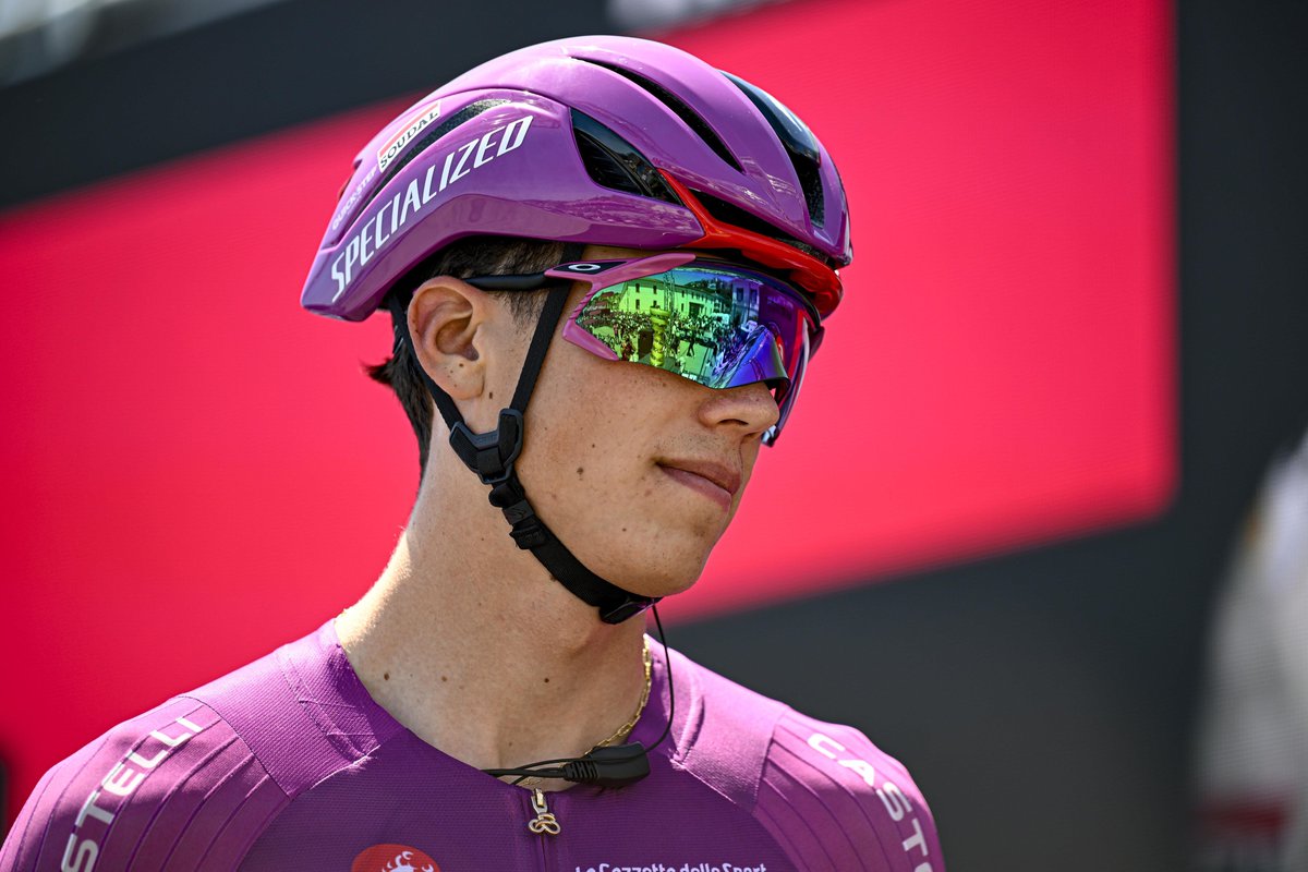 Domestique___'s tweet photo. 🇫🇷 Paul Magnier questions Movistar's Giro tactics

🗣️ "I don't know if they did it for the show or if it was really to try to win the stage"

📰 https://t.co/1CQIyPkpmB

📸 Cor Vos https://t.co/5ERXB4qUry