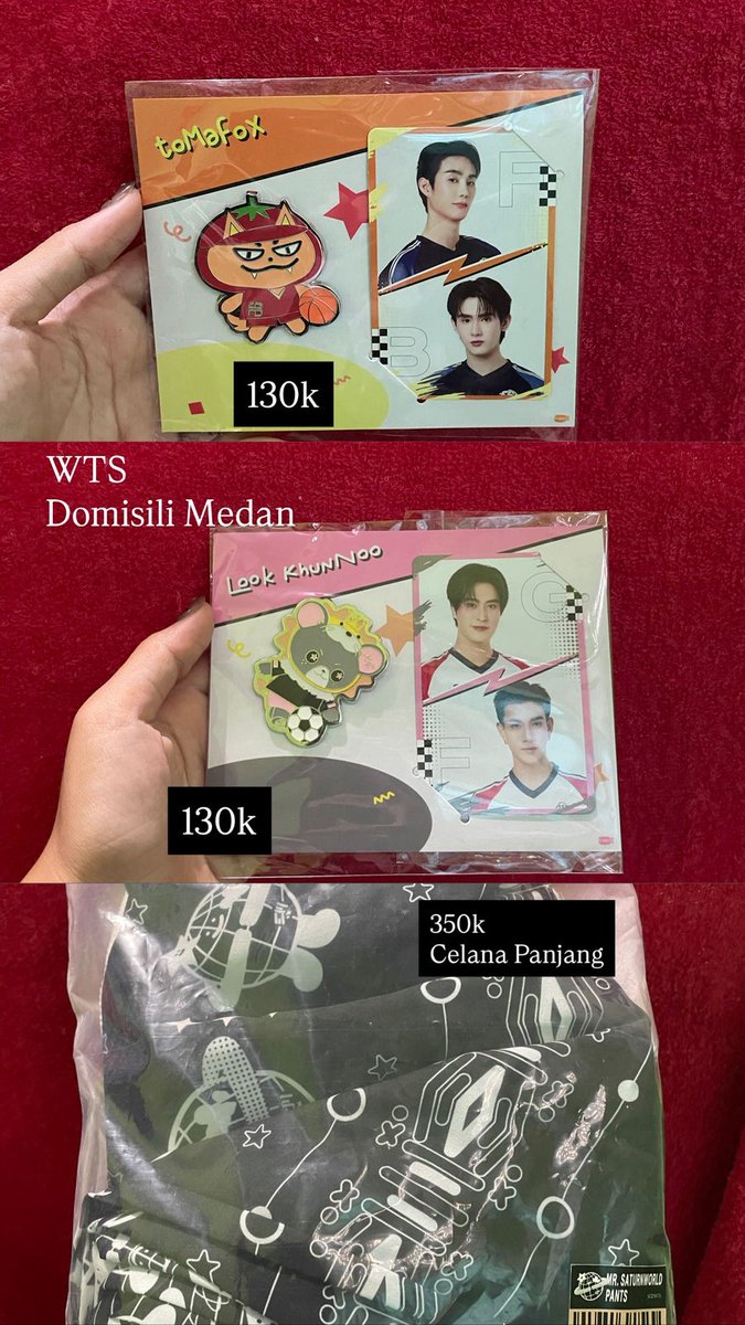 Wyn0699_'s tweet photo. Halo guys, boleh minta bantuan nya dong, aku mau jual beberapa barang K-Pop dan T-Pop aku, buat kalian yang mau adopsi boleh banget yaaa, Ini pemakaian pribadi jadi beneran aku simpan dijamin masih bagus semua, Bisa COD yang sesama Medan dan Boleh 🍊 juga yaa
Boleh nanya di DM 🫶🏻 https://t.co/7IqgTUbOOf