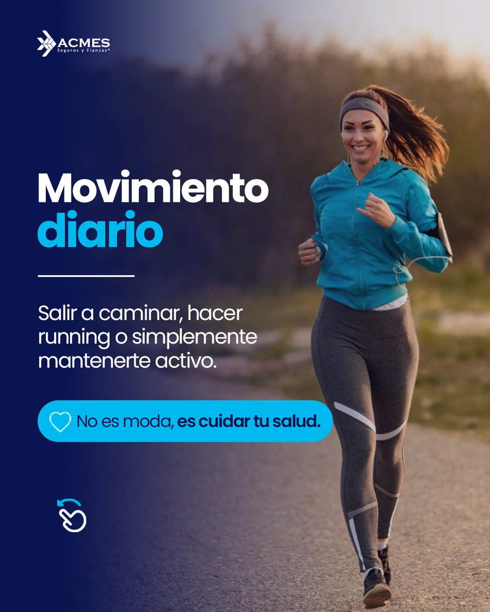 AcmesMexico's tweet photo. Tu bienestar empieza en las decisiones que tomas todos los días 💙
Pequeños cambios pueden hacer una gran diferencia en cómo te sientes física y emocionalmente. Priorizarte también es una forma de cuidarte.  #VidaSaludable #CuidaTuSalud #FelizJueves #seguros https://t.co/riGSY1mxwI