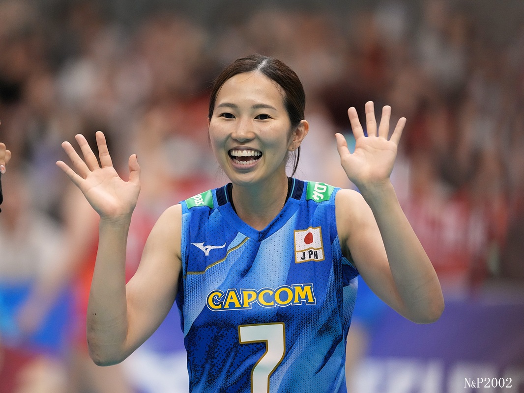 TNP2002's tweet photo. 2026/05/21    
千葉ポートアリーナ  
栄絵里香選手 https://t.co/2Aq0oiaB14