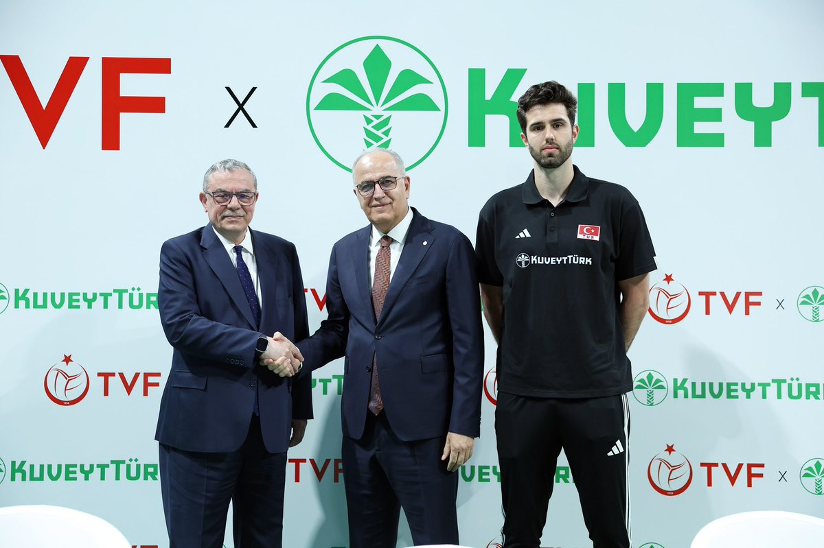 TVForgtr's tweet photo. Türkiye Voleybol Federasyonu ile Türkiye’nin öncü katılım finans kuruluşlarından Kuveyt Türk arasında sponsorluk anlaşması imzalandı.
⛓️‍💥 https://t.co/tNoxqr6T0X https://t.co/0bp2efd2Qk