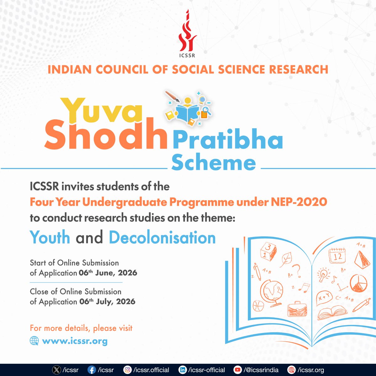 Indian Council of Social Science Research (ICSSR) tweet media