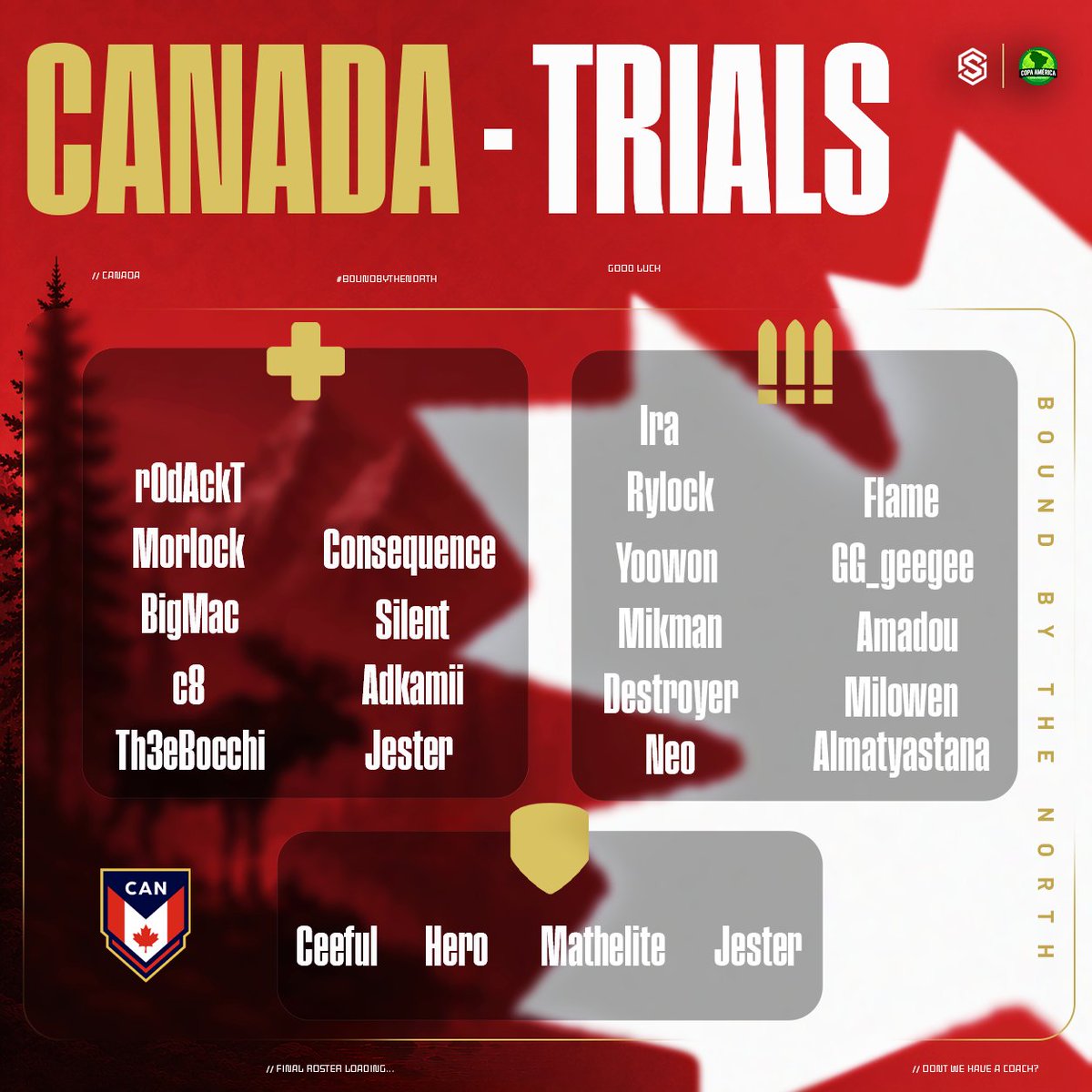 Copa América - Team Canada tweet media