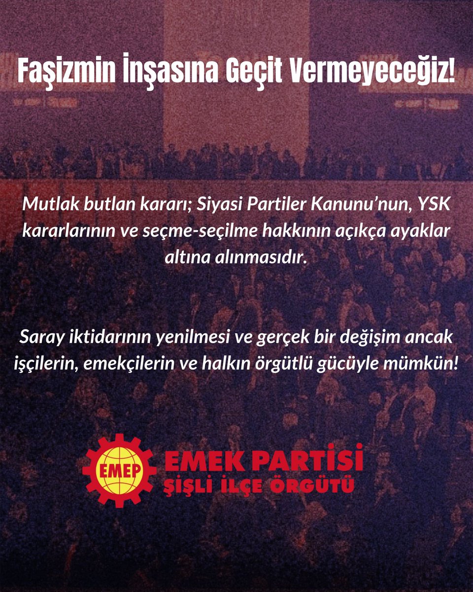 Emek Partisi - Şişli tweet media