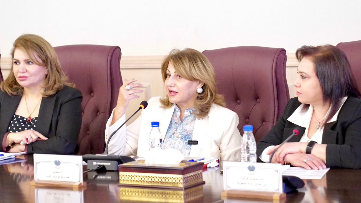 KhanimL's tweet photo. بغداد
18/5/2026
بدعم من سفارة سويسرا في العراق، وبحضور سعادة سفير سويسرا لدى العراق، نظّمنا جلسة نقاشية مستديرة في دار ضيافة رئيس الوزراء في بغداد، تحت عنوان: “بناء الالتزام السياسي تجاه مشاركة المرأة وقيادتها في العراق.”

وشهدت الجلسة حضوراً رفيع المستوى ضمّ السيدة سروه عبد الواحد، وزيرة البيئة، وعدداً من عضوات البرلمان الحاليات والسابقات، وممثلات عن الجهات الحكومية، وناشطات في مجال حقوق المرأة، ومنظمات المجتمع المدني، إلى جانب عدد من الشخصيات المهمة والمؤثرة.
وتناولت الجلسة واقع مشاركة المرأة العراقية في الحياة السياسية، والتحديات التي تواجهها في الوصول إلى مواقع القيادة وصنع القرار، إضافة إلى سبل تعزيز الدعم السياسي والمؤسسي والتشريعي لضمان مشاركة أكثر فاعلية وتأثيراً للنساء في المؤسسات الرسمية والمجتمعية.
———

With the support of the Embassy of Switzerland in Iraq, and in the presence of His Excellency the Ambassador of Switzerland to Iraq, we organized a roundtable discussion at the Prime Minister’s Guest House in Baghdad under the title “Building Political Commitment to Women’s Participation and Leadership in Iraq.”

The session witnessed high-level attendance, including Ms. Sarwa Abdulwahid, Minister of Environment, several current and former women Members of Parliament, representatives of governmental agencies, women’s rights activists, civil society organizations, and a number of prominent and influential figures.

The discussion addressed the reality of Iraqi women’s participation in political life, the challenges they face in accessing leadership and decision-making positions, and ways to strengthen political, institutional, and legislative support to ensure more effective and meaningful participation of women in official and community institutions.