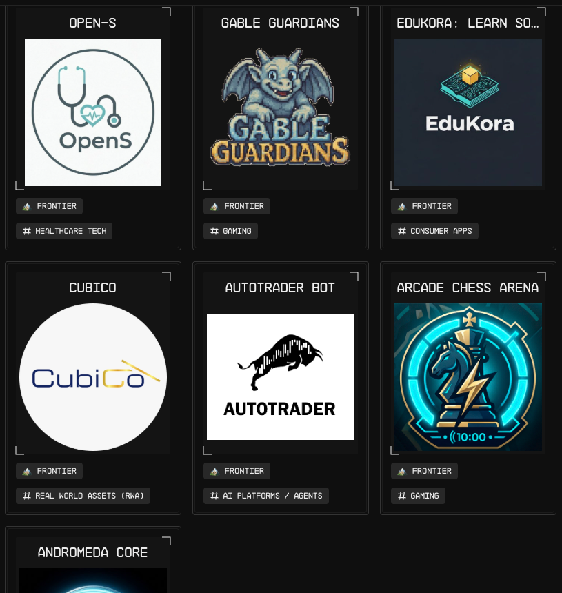 tropico_wallet's tweet photo. Venezuela has a total of 13 projects in different categories at the hackathon, best of luck to all! 🇻🇪@colosseum @solana @SolanaVenezuela @Gableguardians @SelloProtocol @Cubicove @EdukoraLearn @SolanaFndn @x402 @solanalabs https://t.co/9EEV3MzSQJ