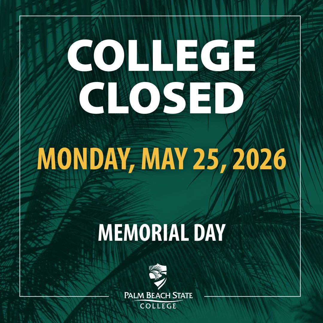 Palm Beach State College tweet media