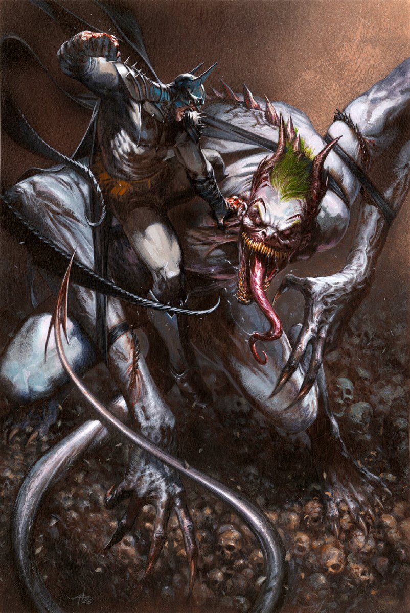 BAT JOKE GARGAMON ワンオフ作品 AbsoluteBatman 15 goes to 4TH PRINTING @Ssnyder1835 @Jock4twenty