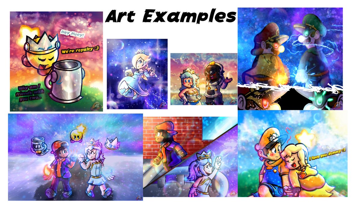 (COMMS OPEN)MarioDiamond63 tweet media