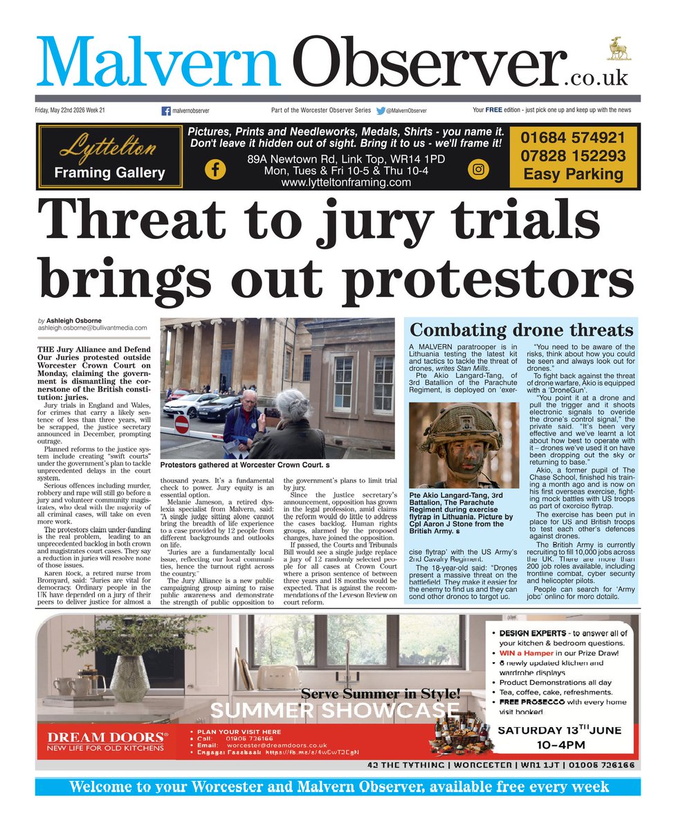 Malvern Observer tweet media