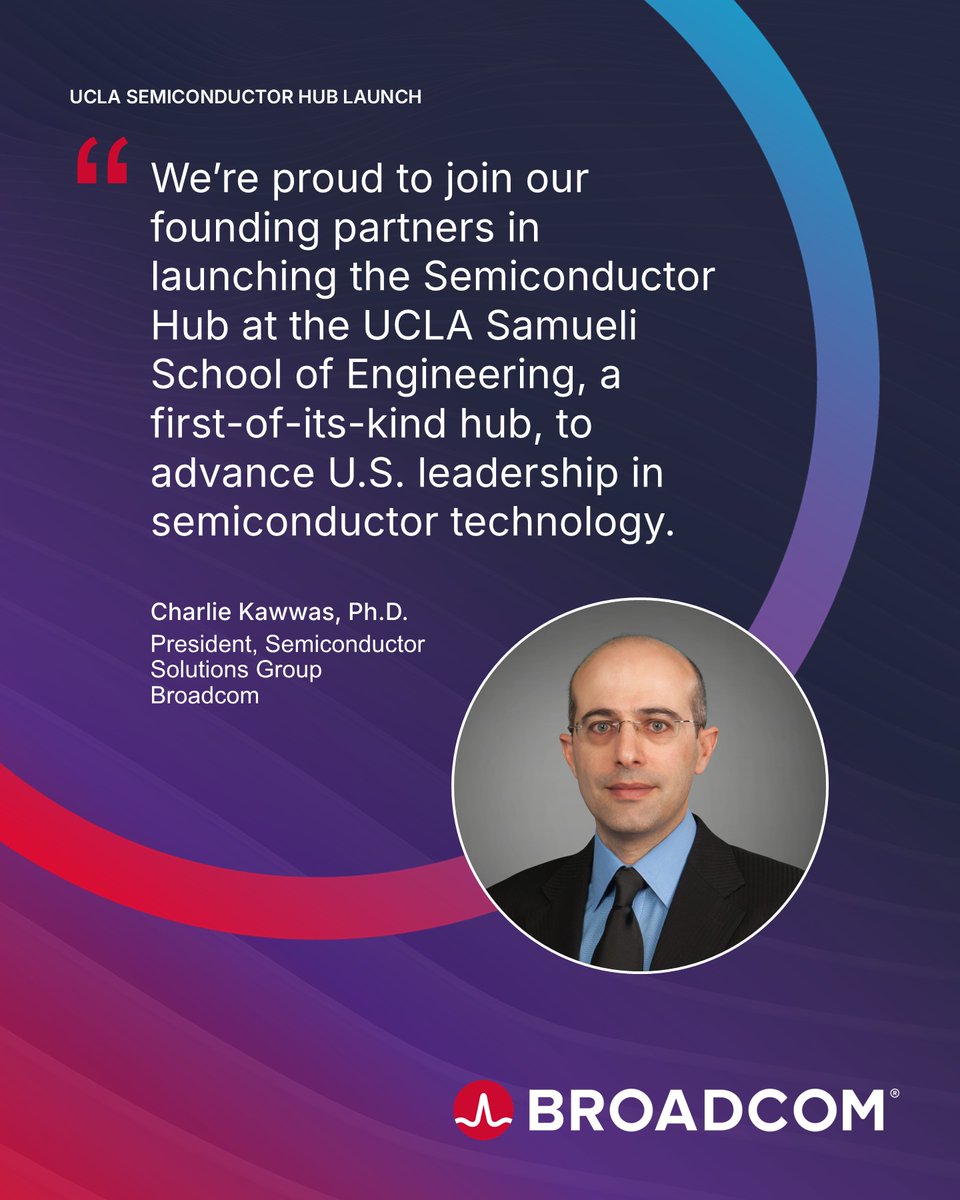 Broadcom tweet media